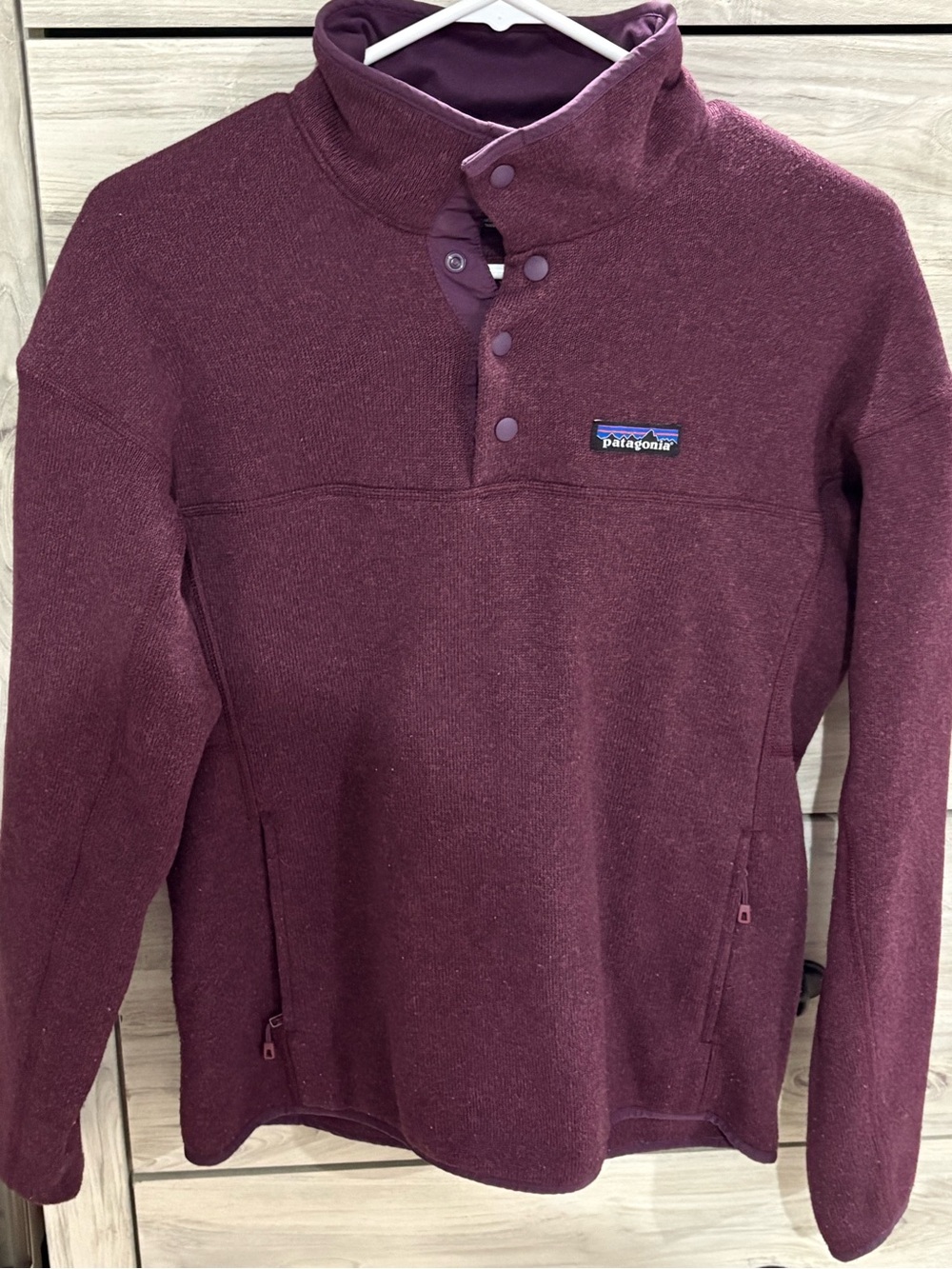 Patagonia Women's Purple Plum Fleece Jacket